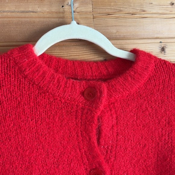 New, BDG Red Cardigan - Picture 4 of 11